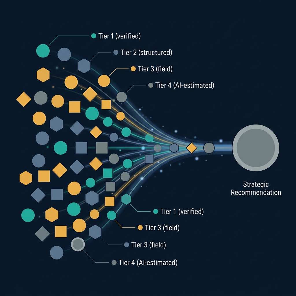 Confidence Tiers as a Commercial Discipline - Infoscend Knowledge Centre essay illustration