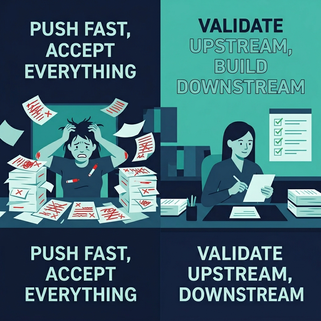 Consulting Discipline Beats AI Velocity - Infoscend Knowledge Centre essay illustration