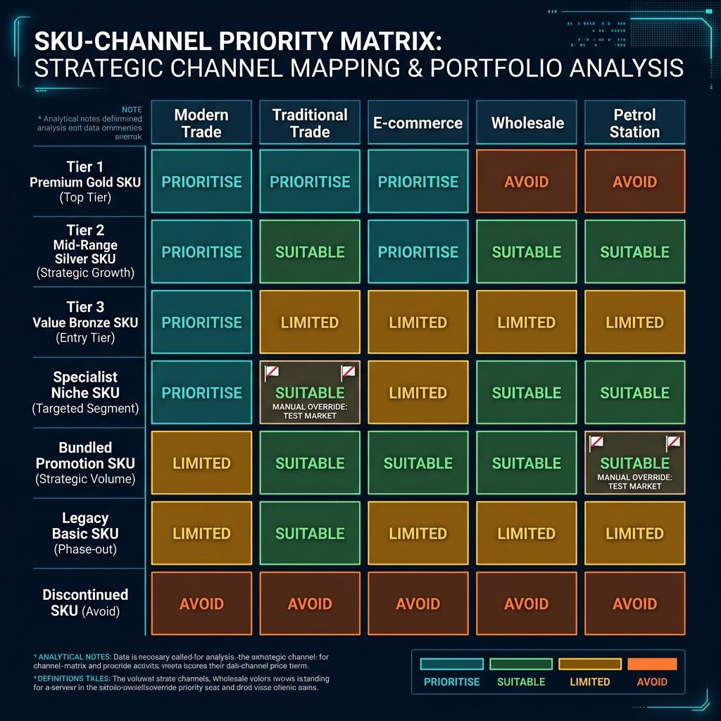 The SKU Channel Fit Score Started as a Weighted Average and Became a Portfolio Question - Infoscend Knowledge Centre essay illustration
