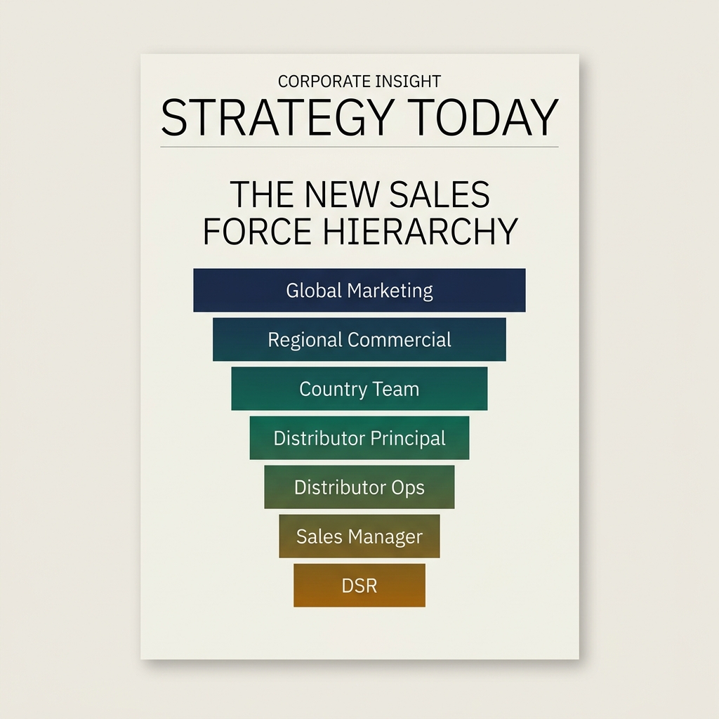 Why Strategy Disappears Between the Boardroom and the Shelf - Infoscend Knowledge Centre essay illustration
