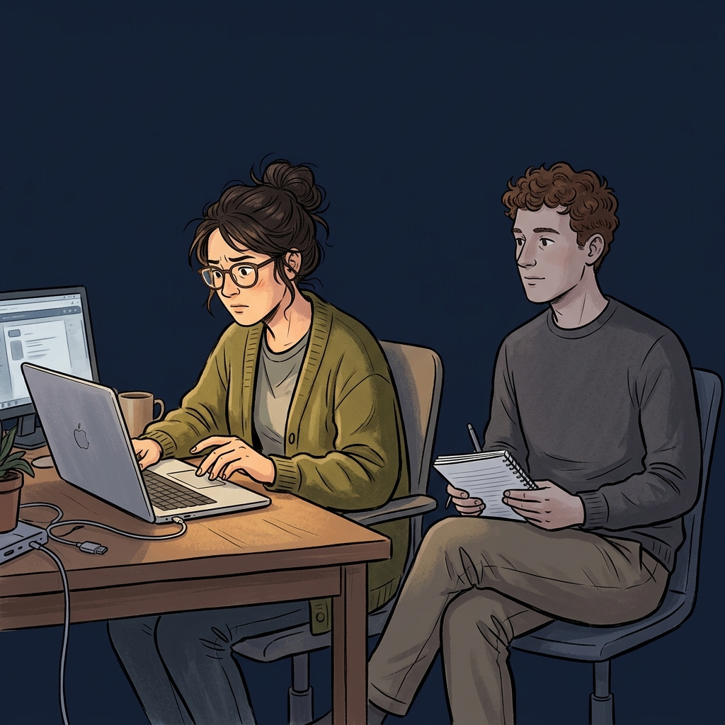 Stop Asking Claude to Evaluate Your Product - Put a Real Person Through It - Infoscend Knowledge Centre essay illustration